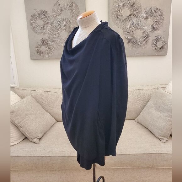BLANKNYC | Cloud Nine Drape Jacket - size Small in Black. - Picture 7 of 14